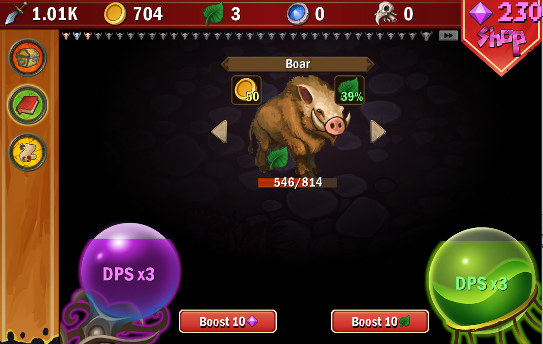 DPS IDLE screenshot