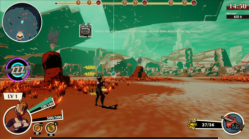 XENO WIPEOUT! screenshot