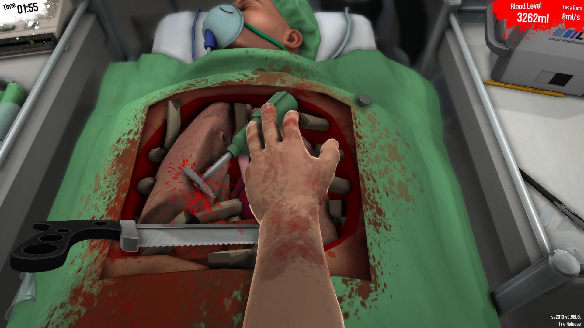 Surgeon Simulator screenshot