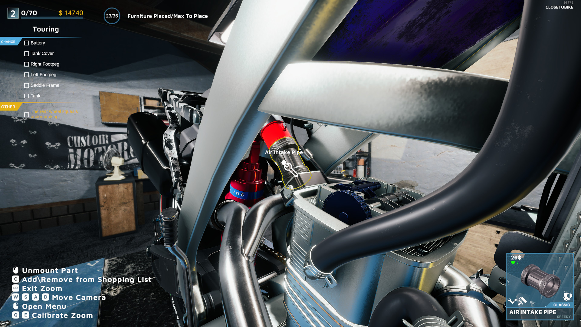 Motorcycle Mechanic Simulator 2021 screenshot