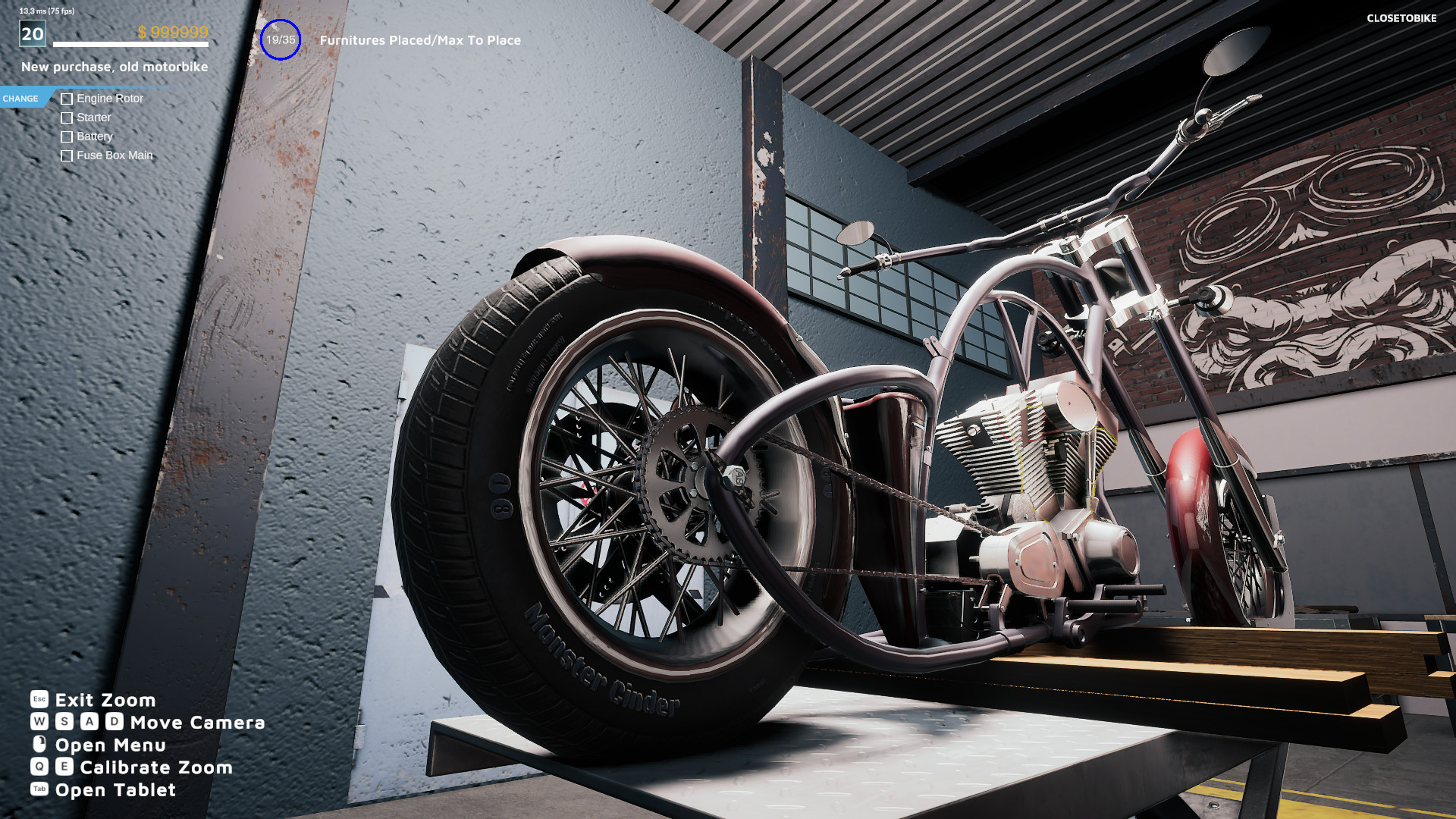 Motorcycle Mechanic Simulator 2021 screenshot