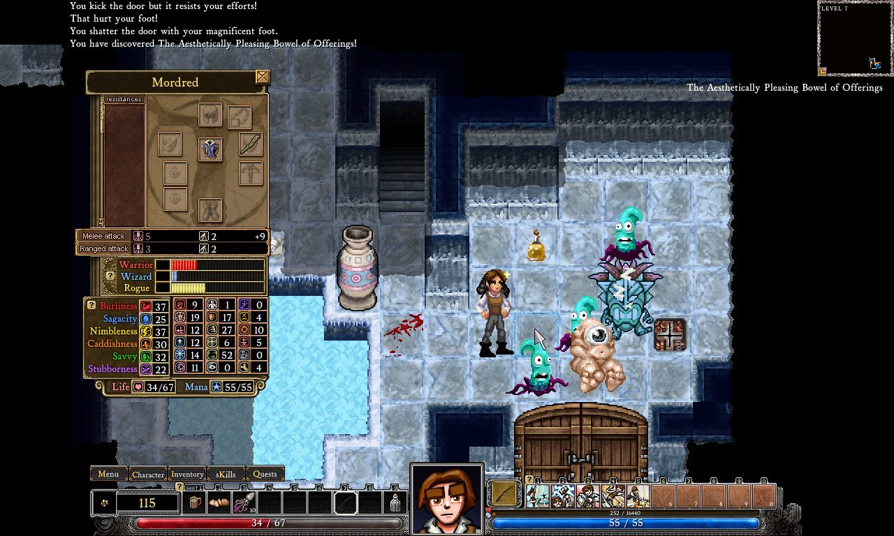 Dungeons of Dredmor screenshot