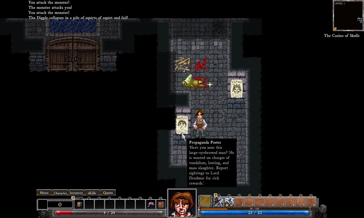 Dungeons of Dredmor screenshot