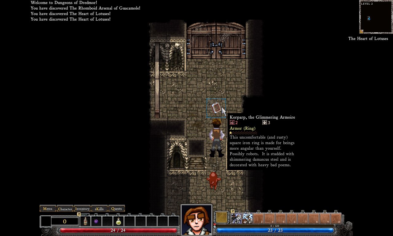 Dungeons of Dredmor screenshot