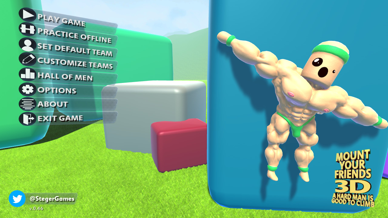 Mount Your Friends 3D: A Hard Man is Good to Climb screenshot