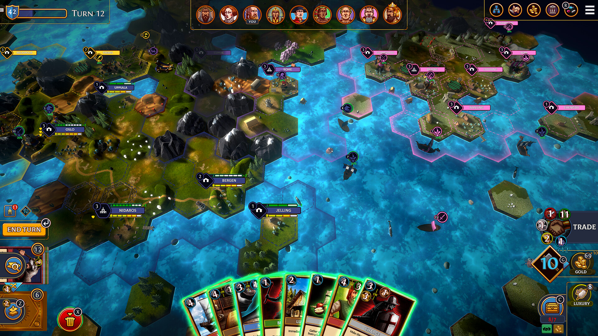 Hexarchy screenshot