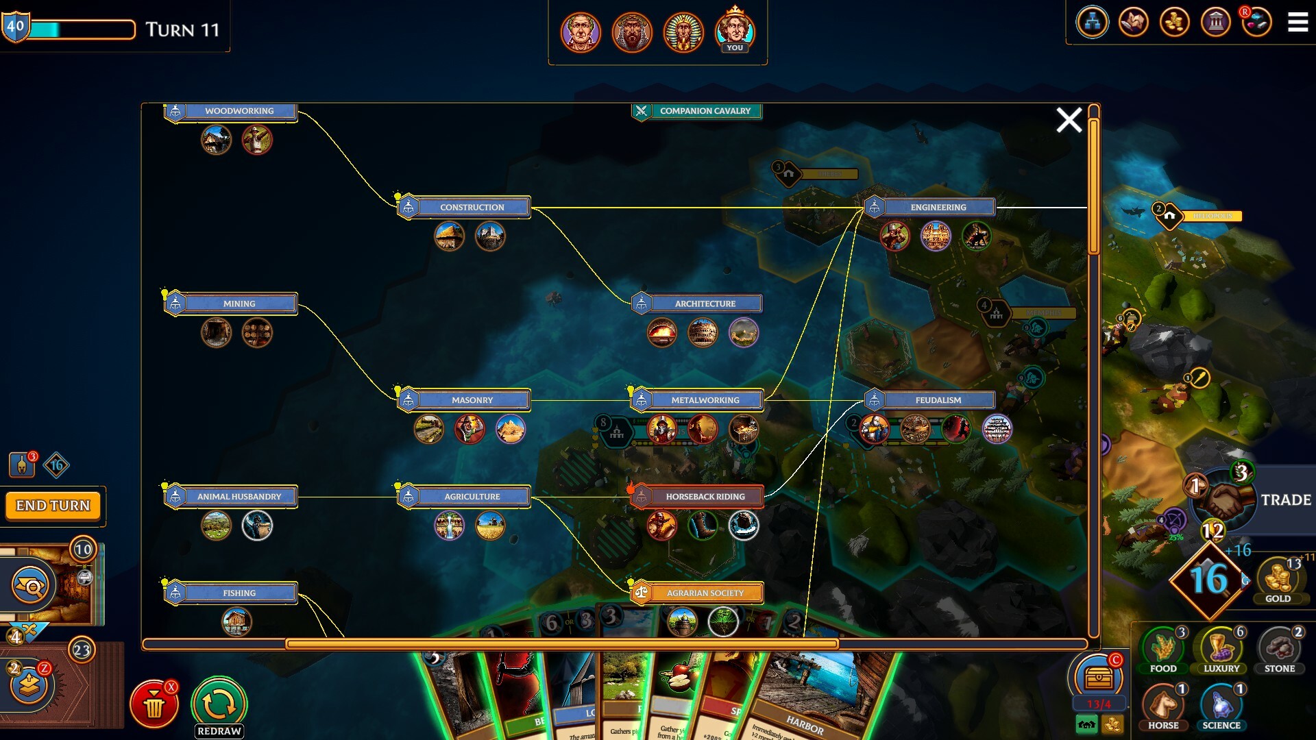 Hexarchy screenshot