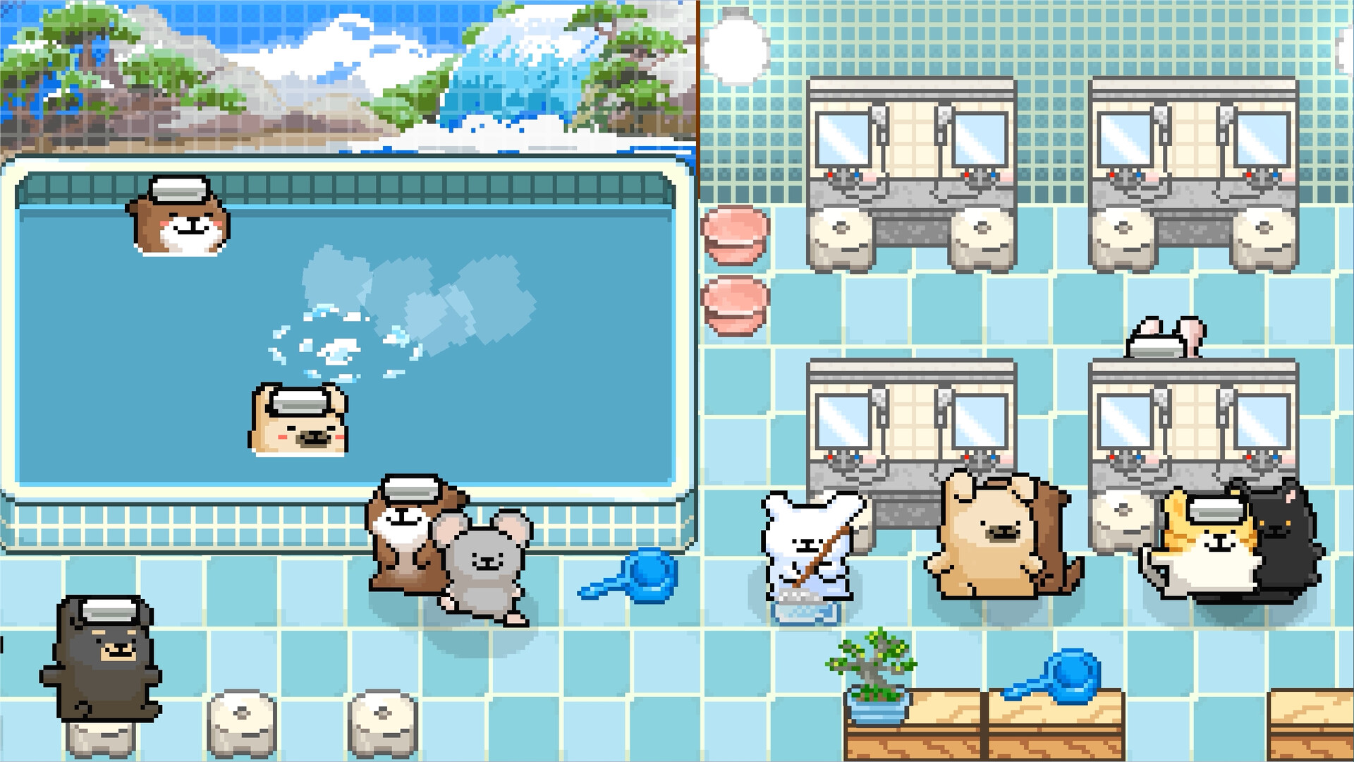 Maltese's Fluffy Onsen screenshot