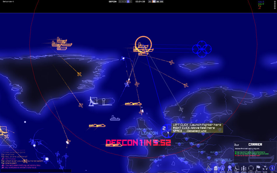 DEFCON screenshot