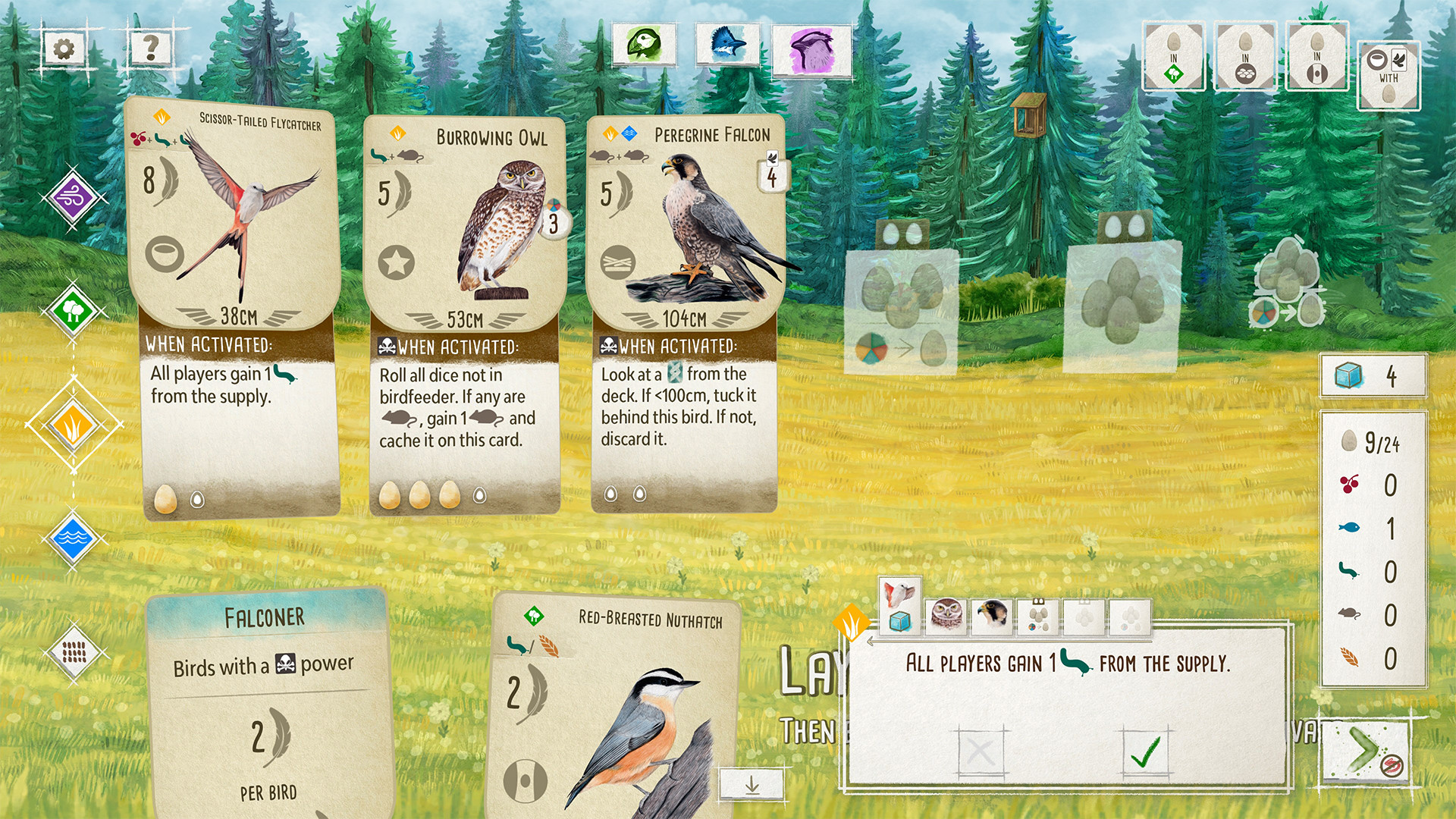 Wingspan screenshot