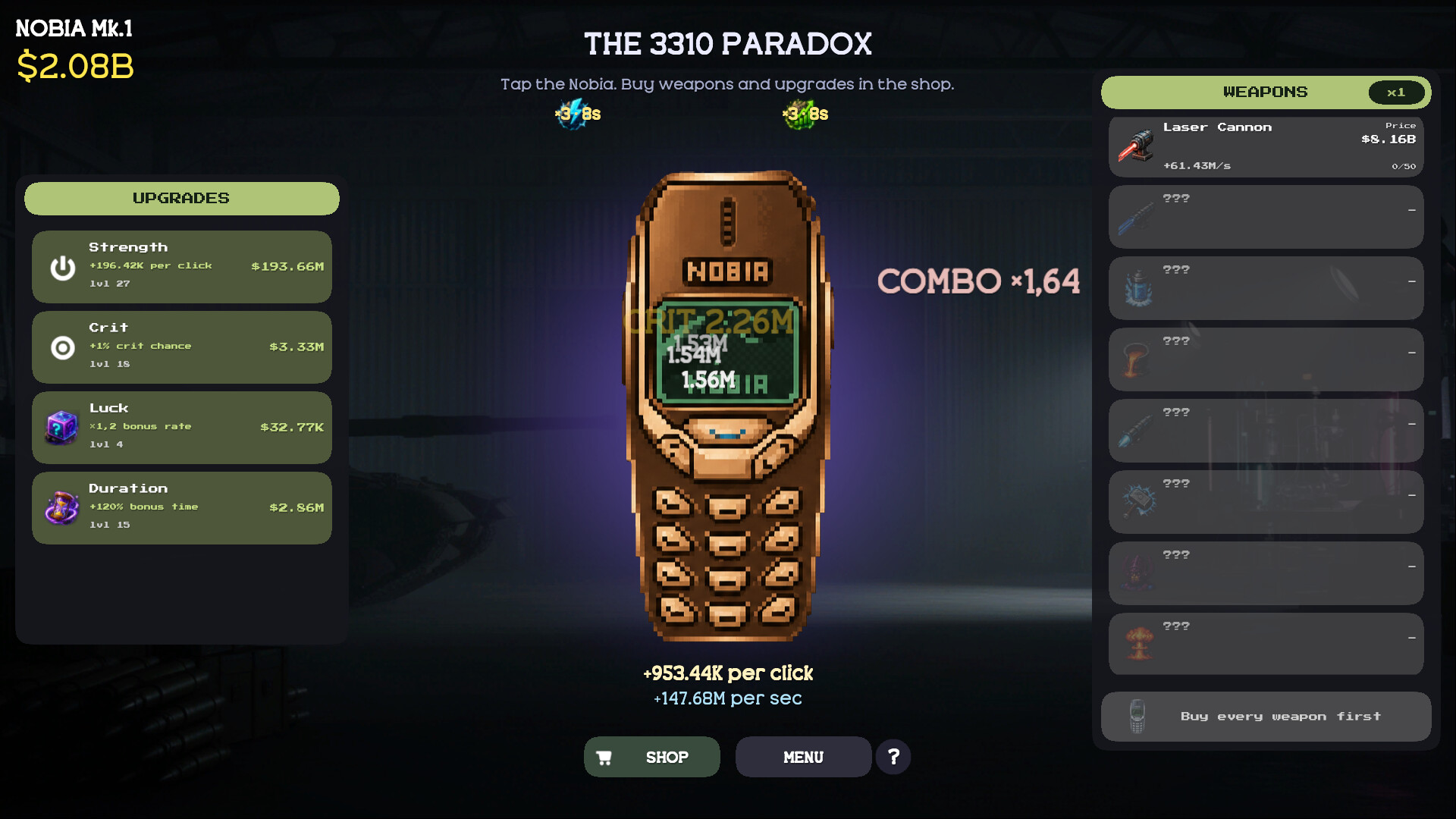 The 3310 Paradox screenshot