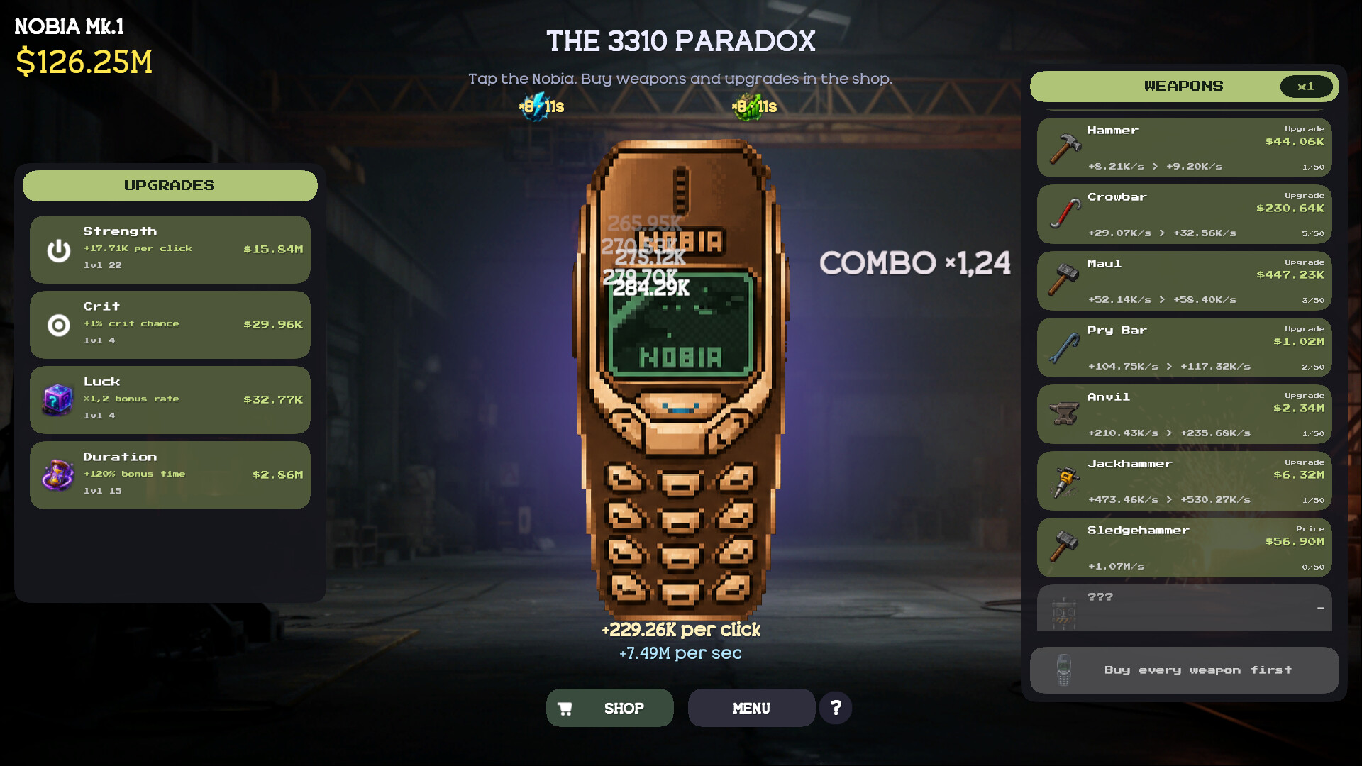 The 3310 Paradox screenshot