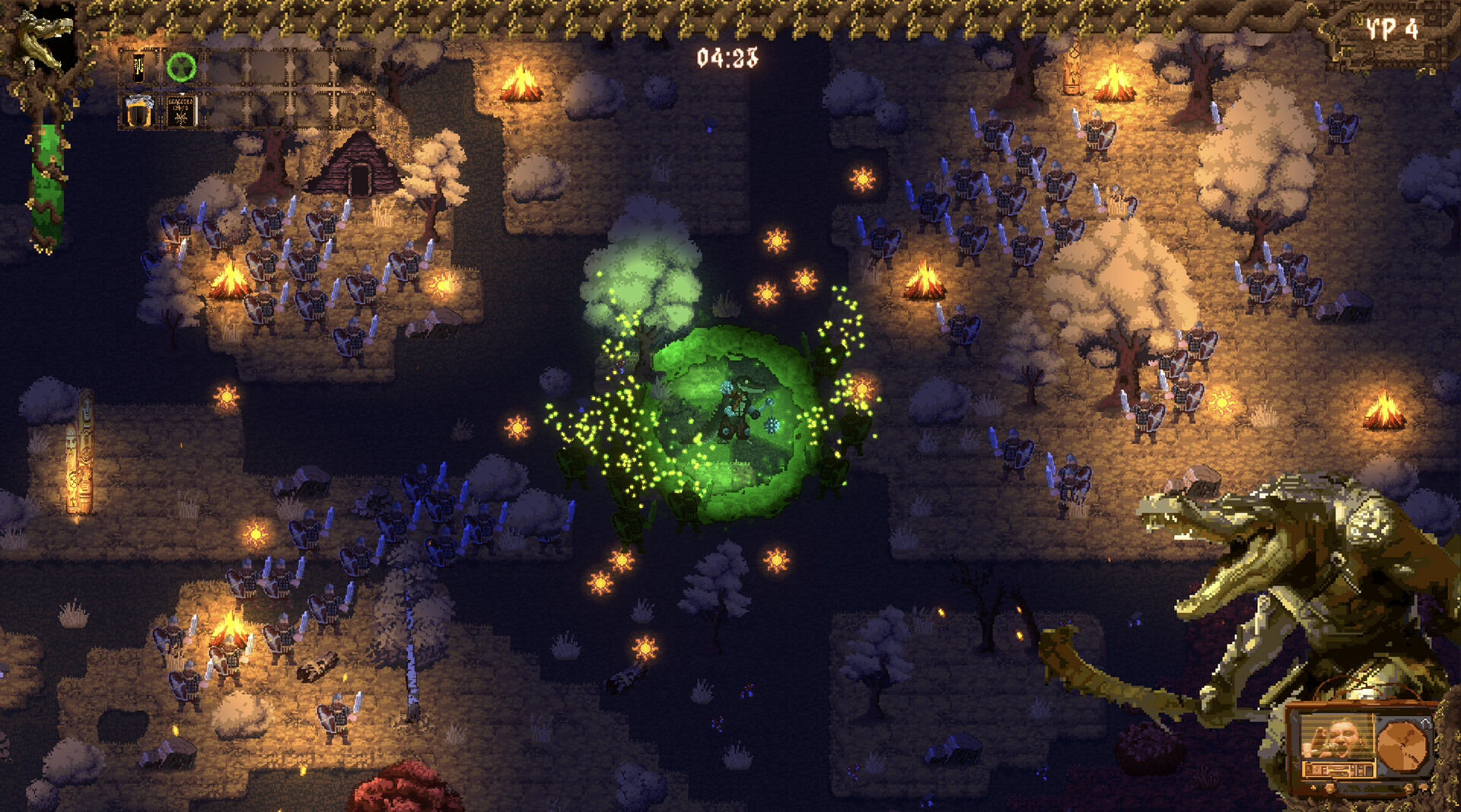 Lizard Survivors: Battle for Hyperborea screenshot