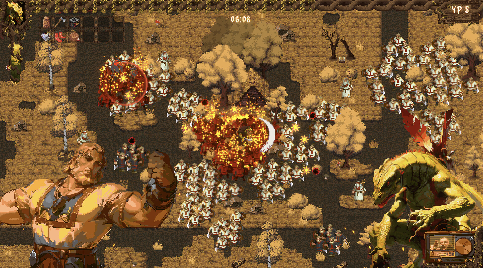 Lizard Survivors: Battle for Hyperborea screenshot
