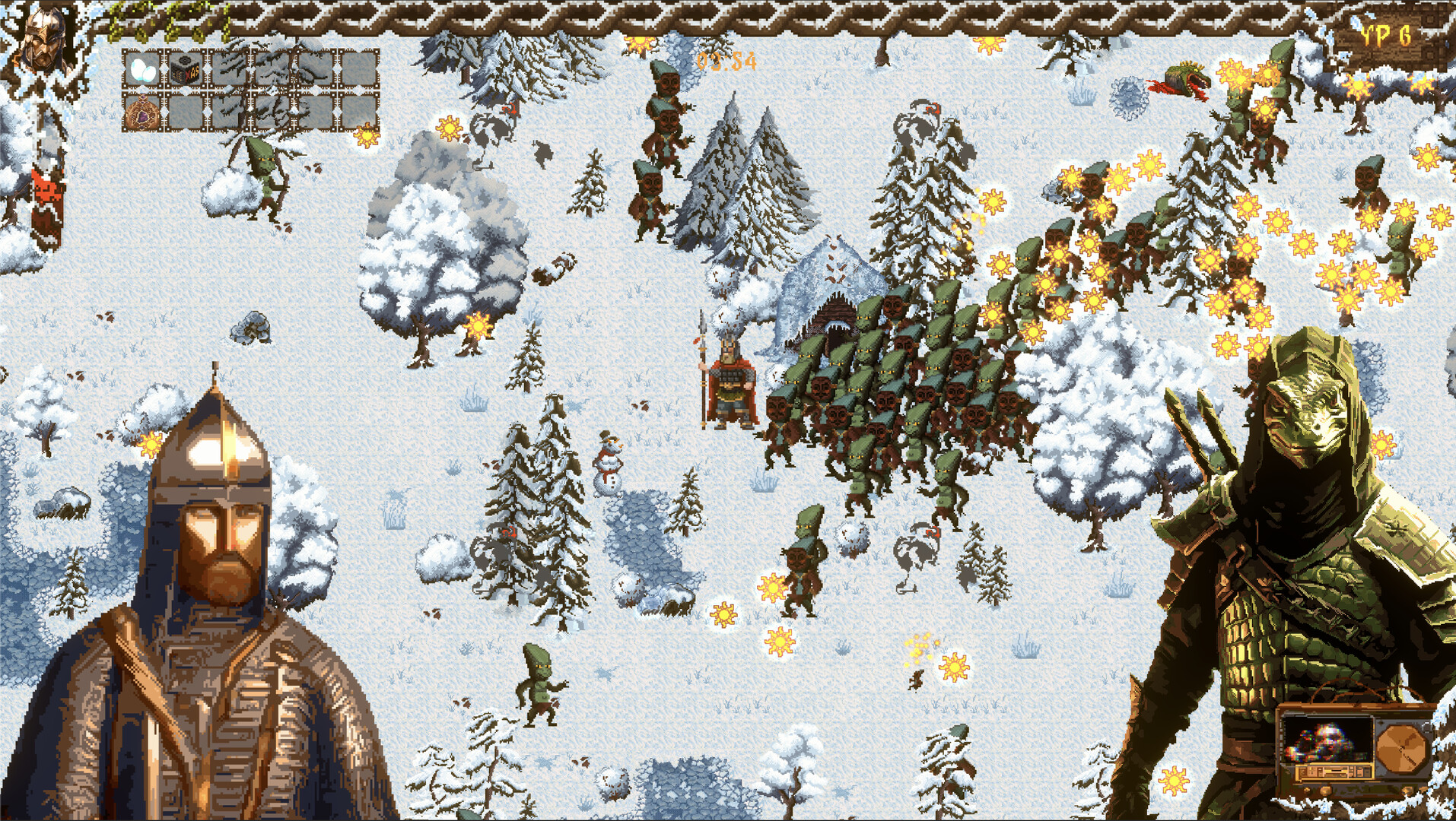 Lizard Survivors: Battle for Hyperborea screenshot