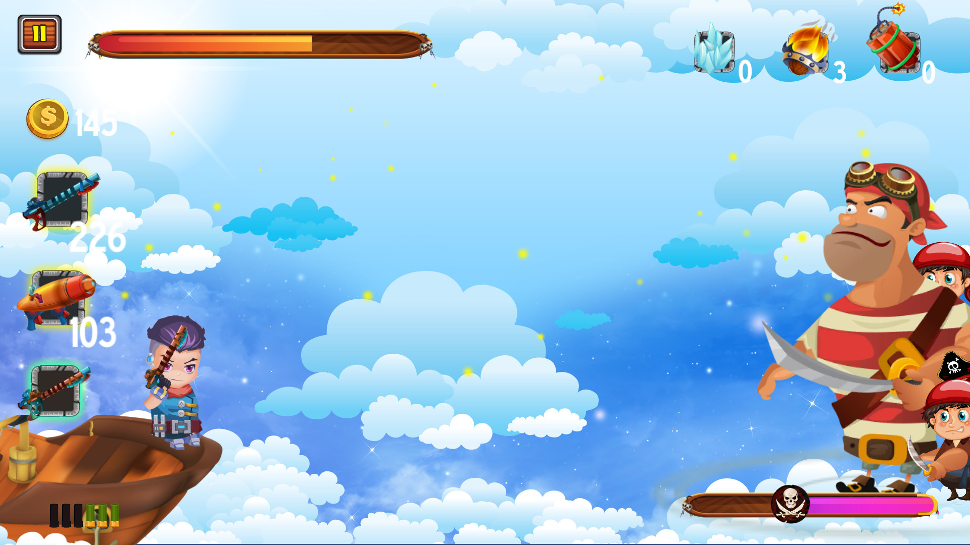 Captain vs Sky Pirates screenshot