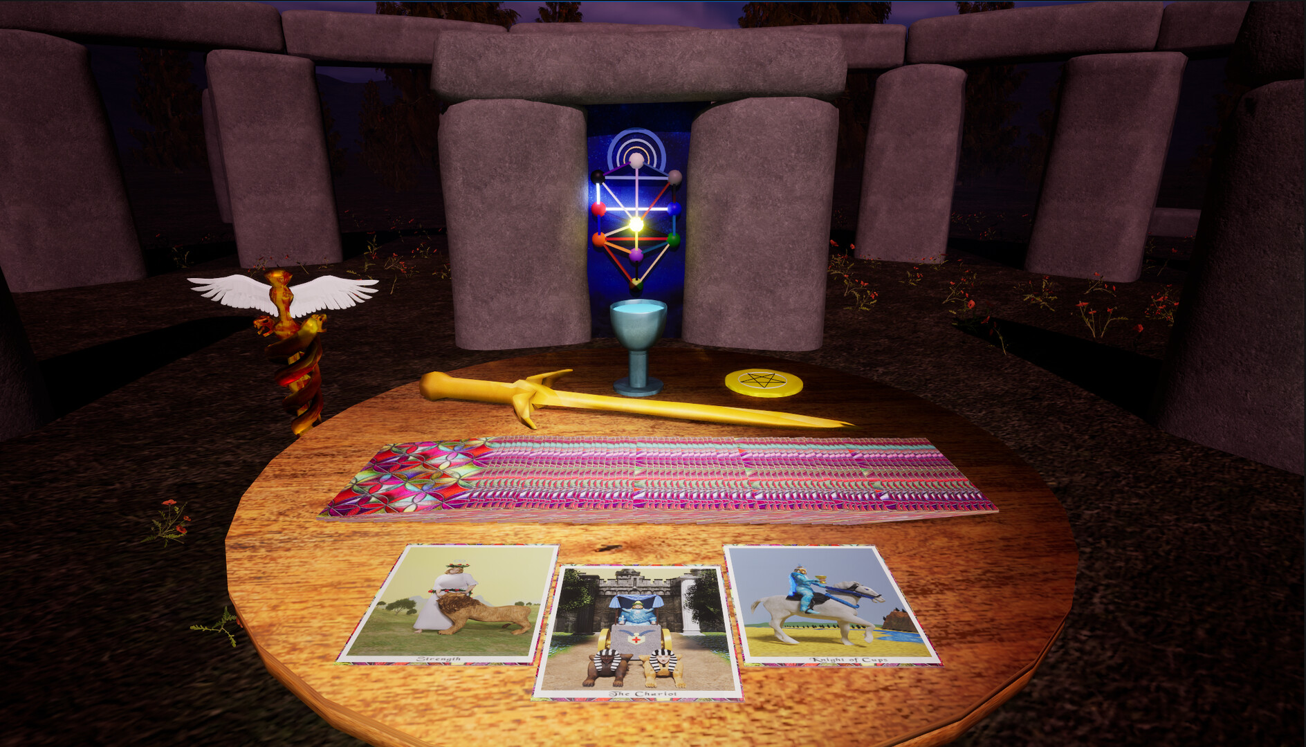 Tarot Realms screenshot