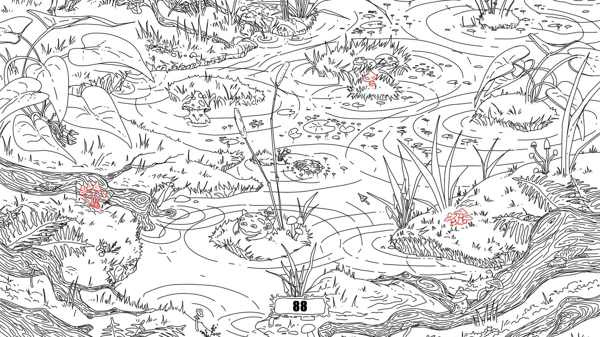 100 hidden mushrooms screenshot