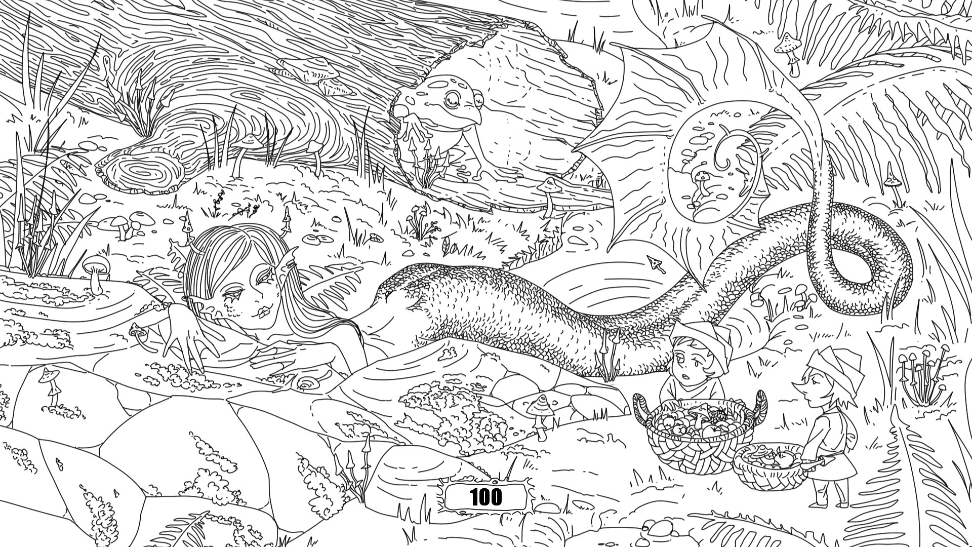 100 hidden mushrooms screenshot
