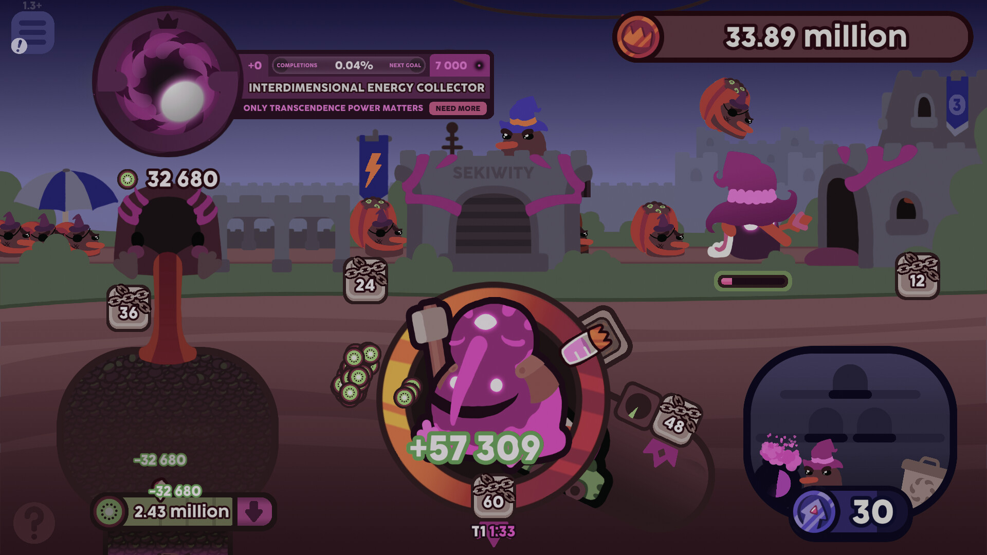 Kiwi Clicker - Juiced Up screenshot