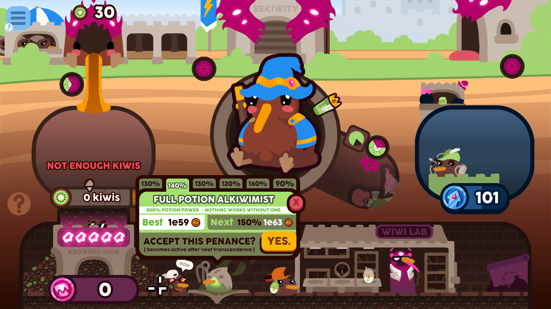 Kiwi Clicker - Juiced Up screenshot