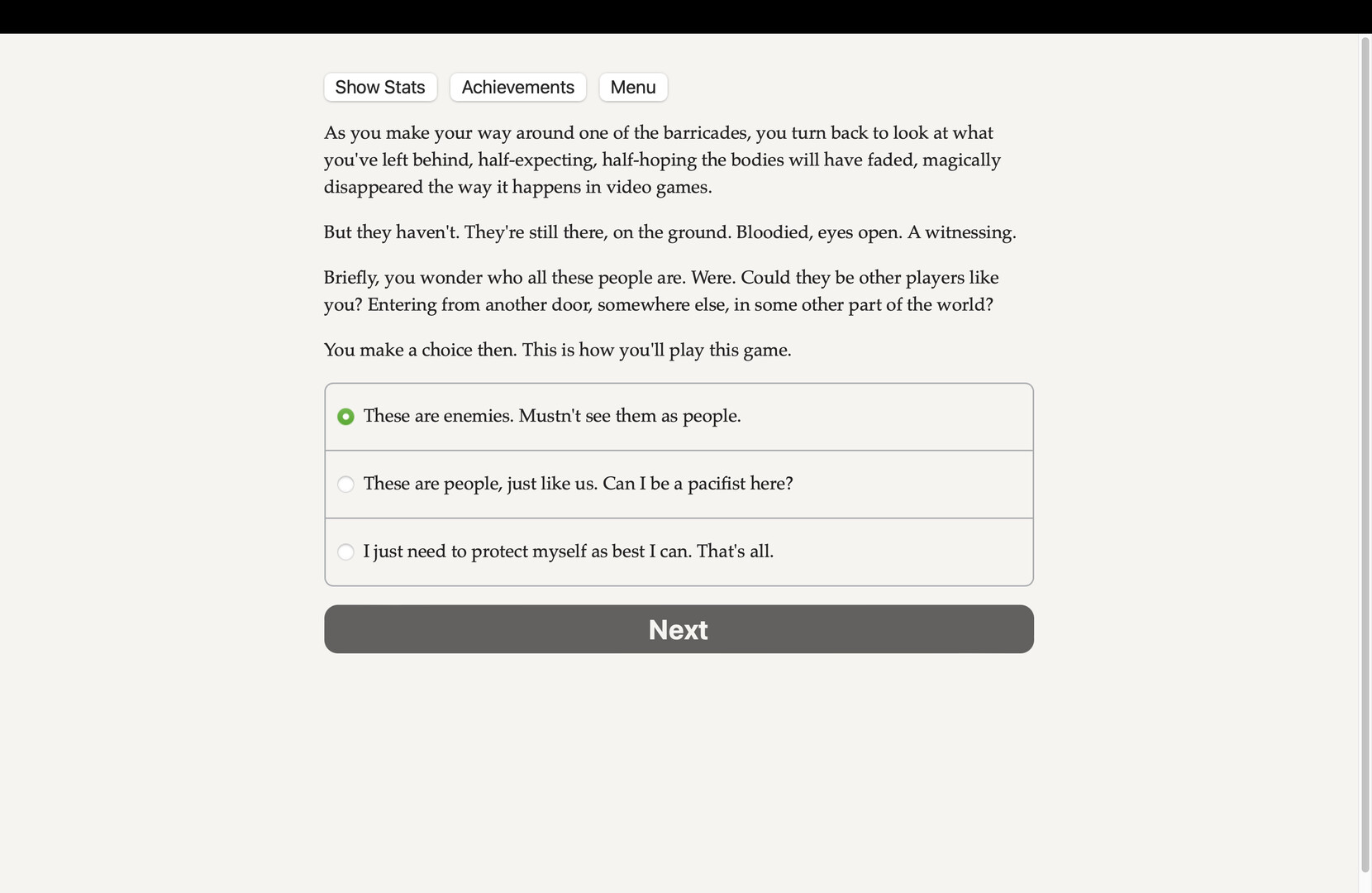 Restore, Reflect, Retry screenshot