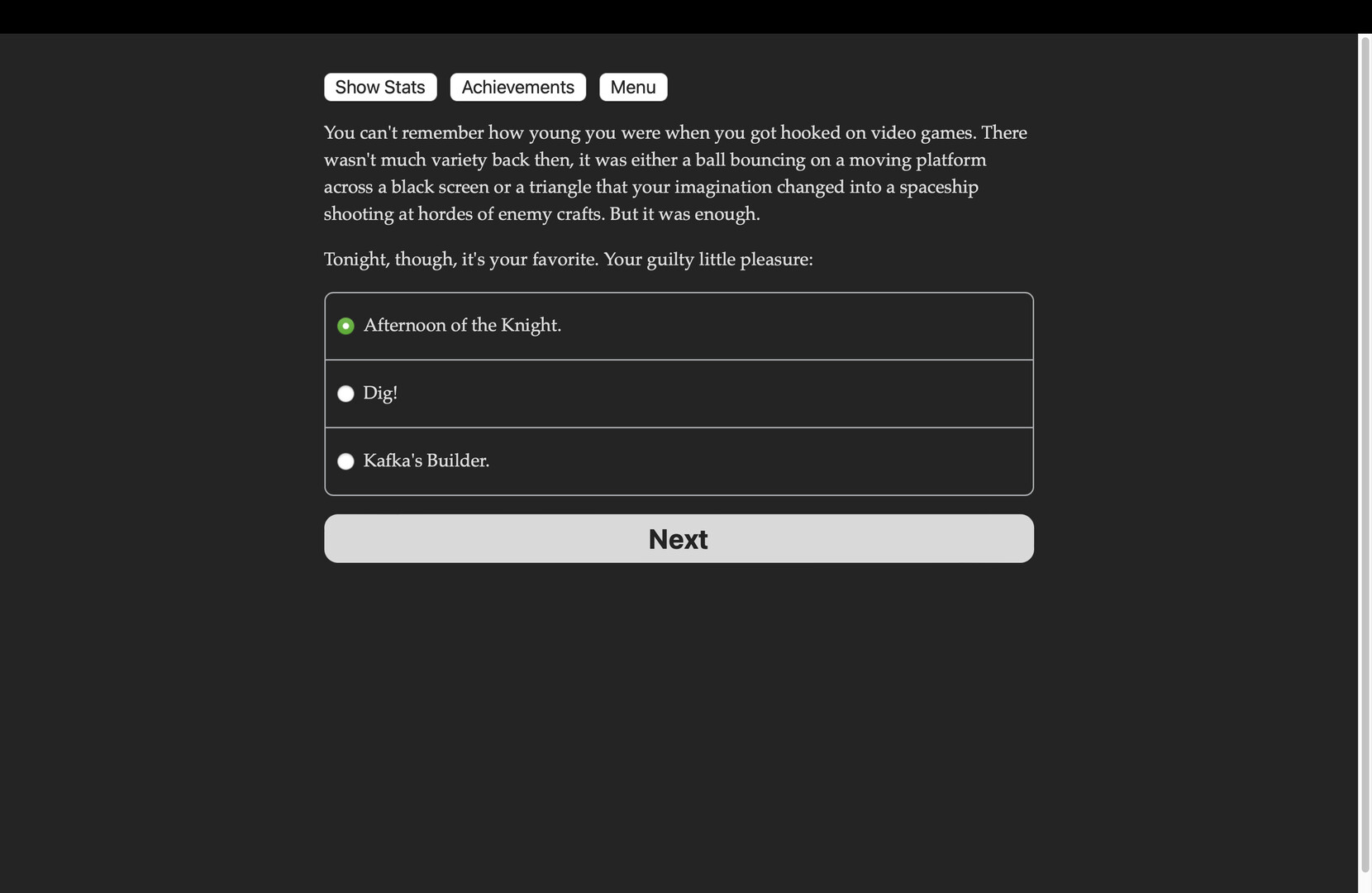Restore, Reflect, Retry screenshot