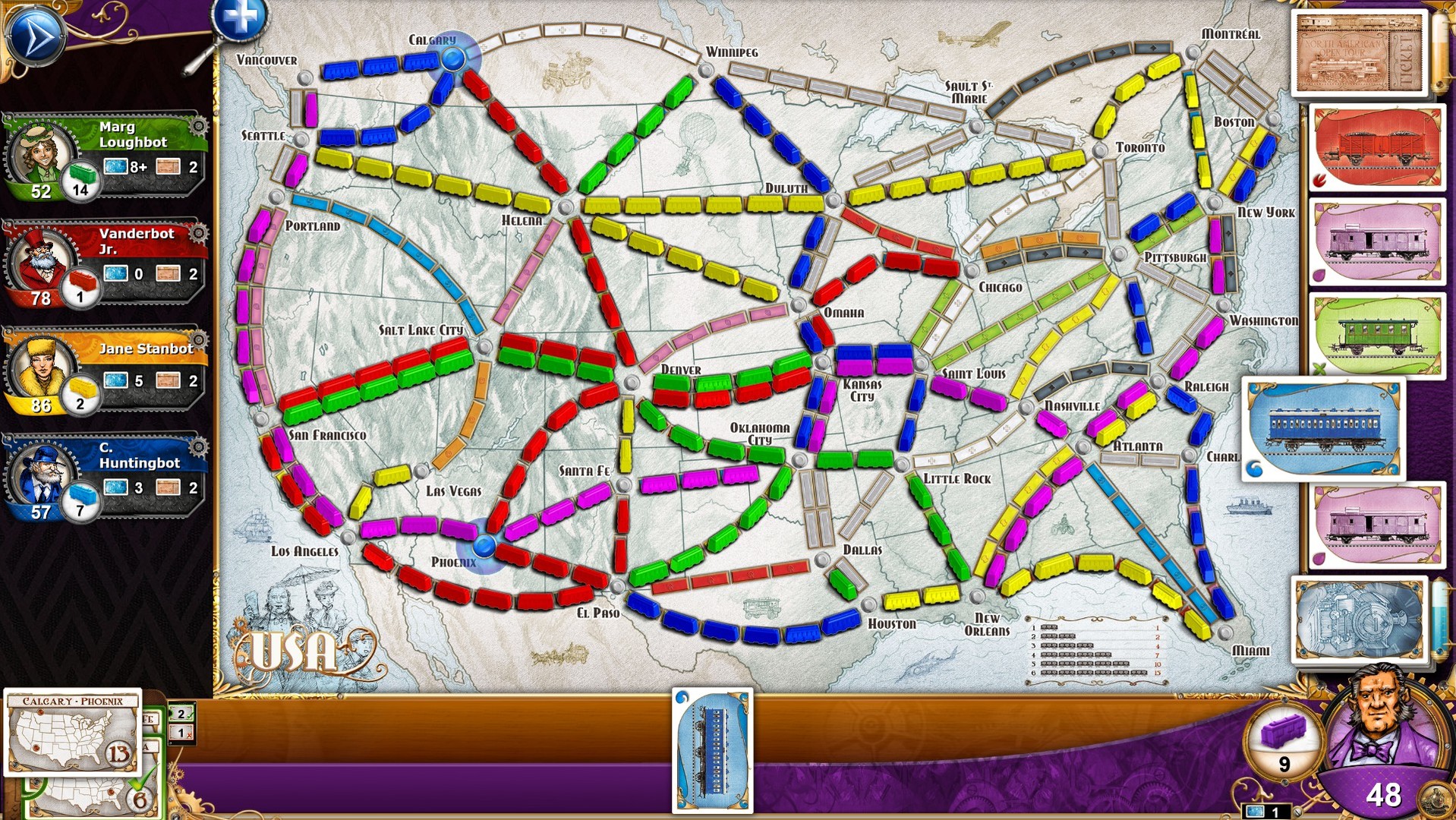 Ticket to Ride: Classic Edition screenshot