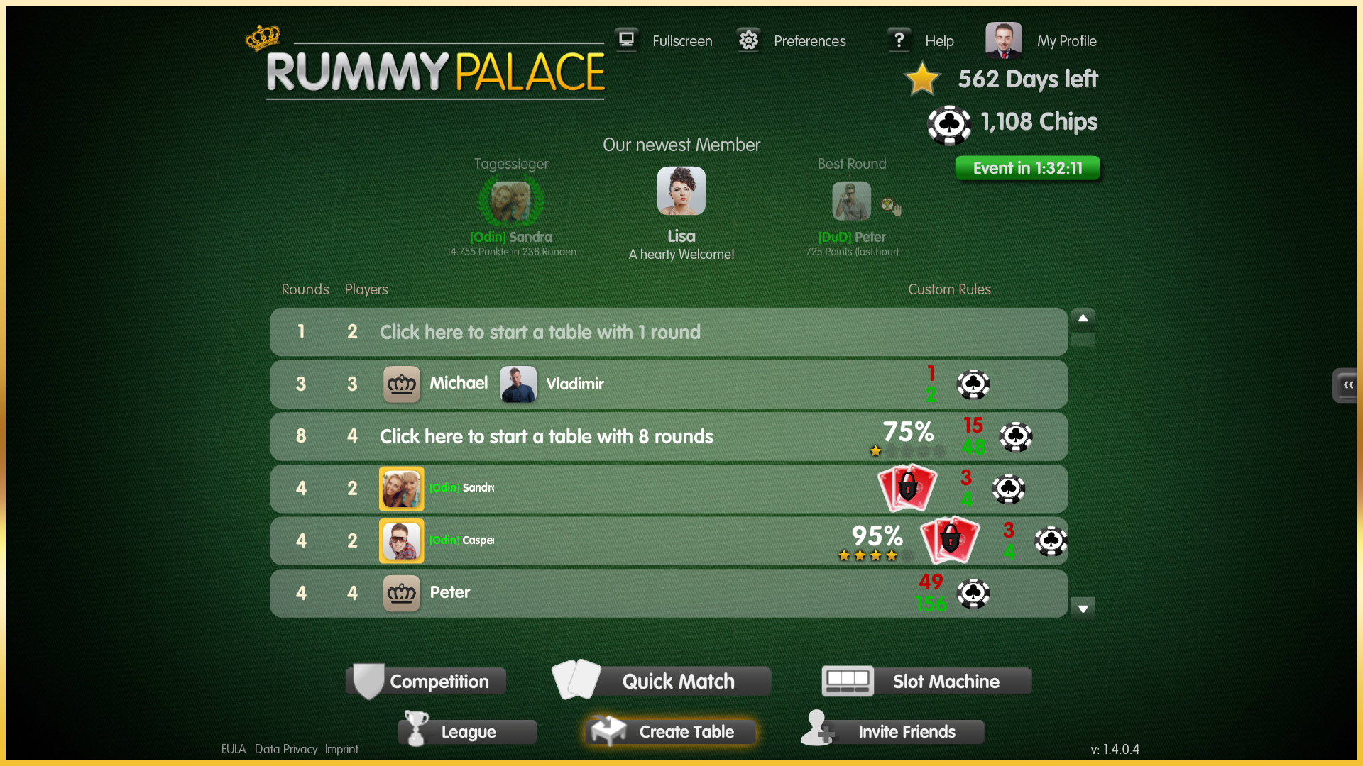 Palace of Cards screenshot