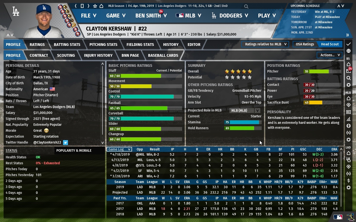 Out of the Park Baseball 20 screenshot
