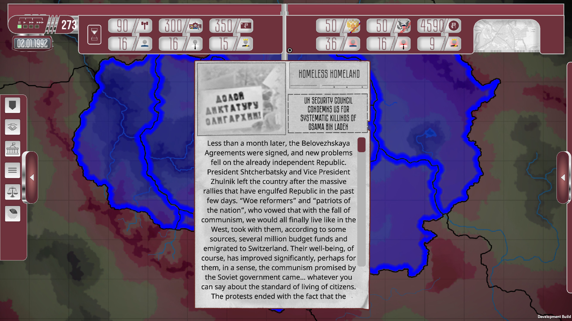Collapse: A Political Simulator screenshot