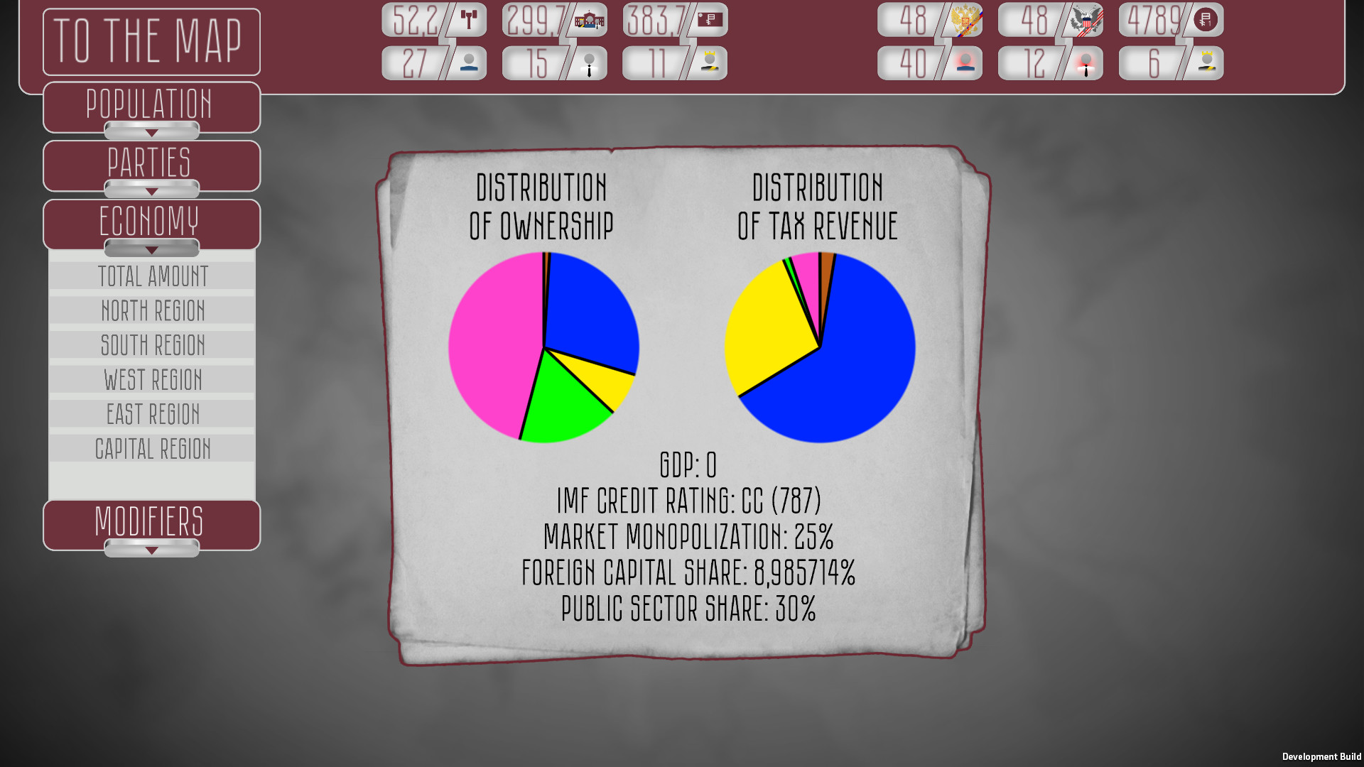 Collapse: A Political Simulator screenshot
