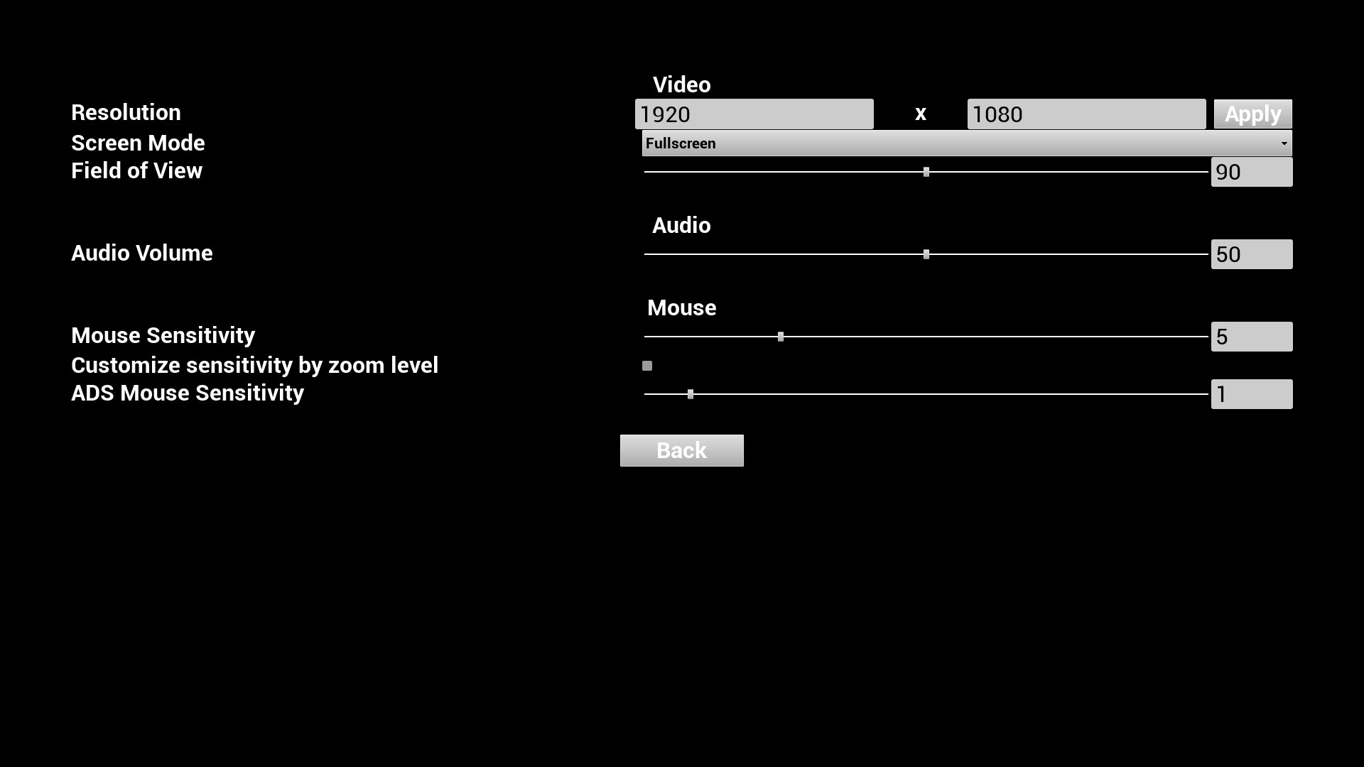 Apex Aim Trainer screenshot