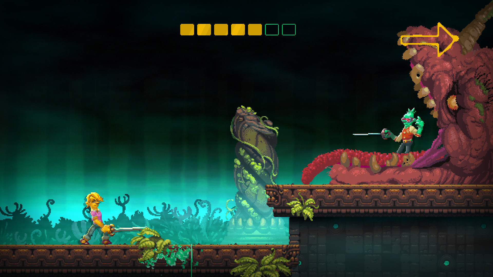 Nidhogg 2 screenshot