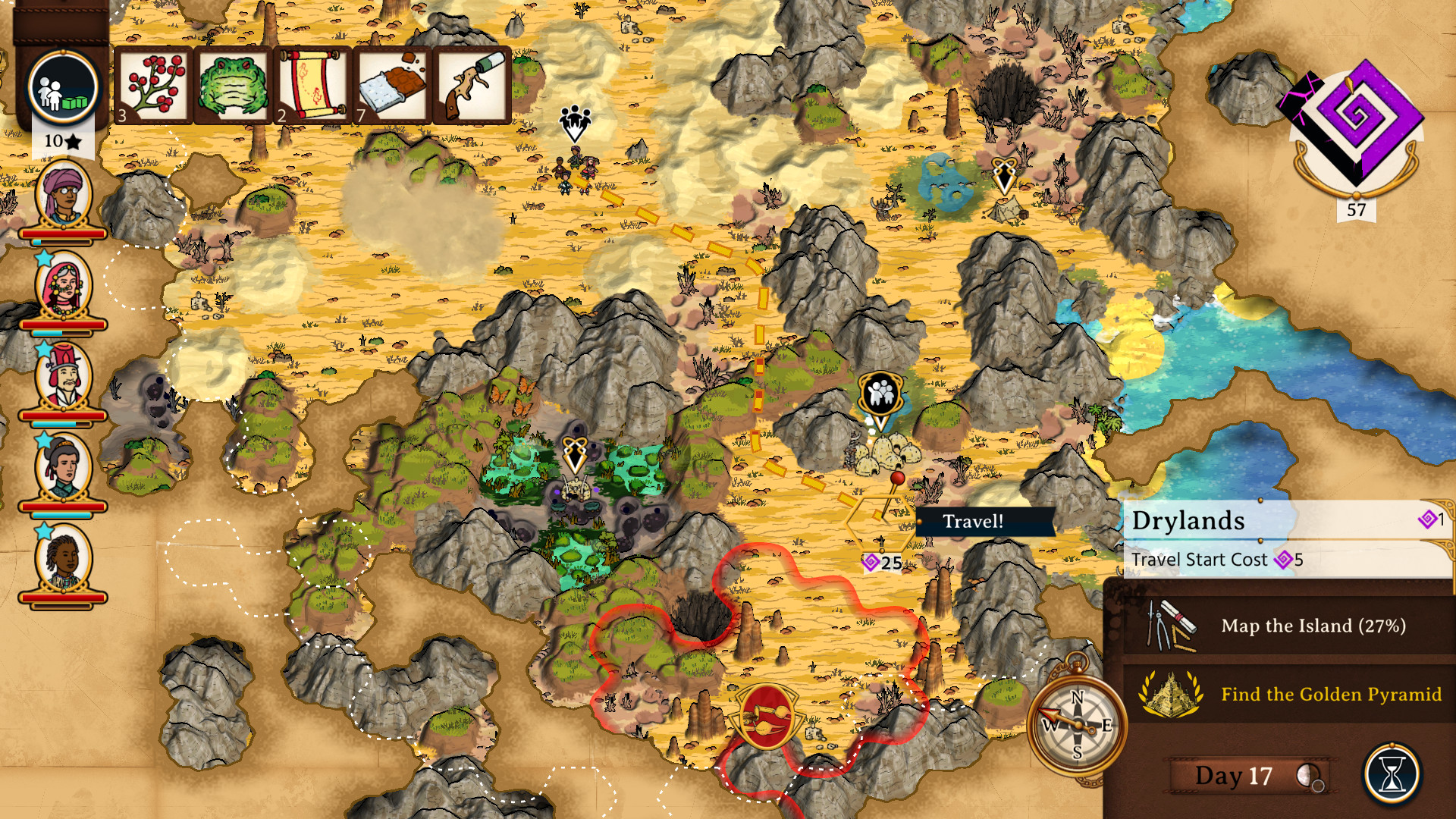 Curious Expedition 2 screenshot