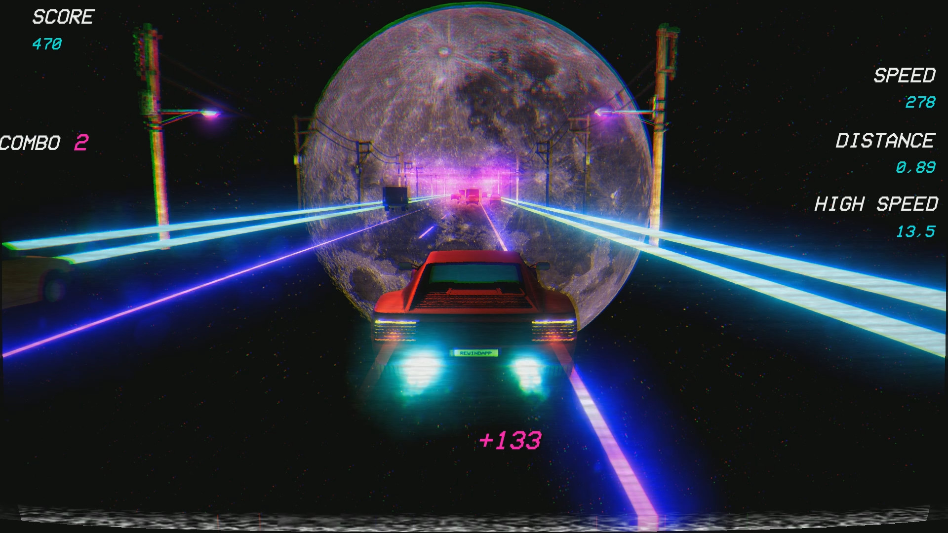 Retrowave screenshot