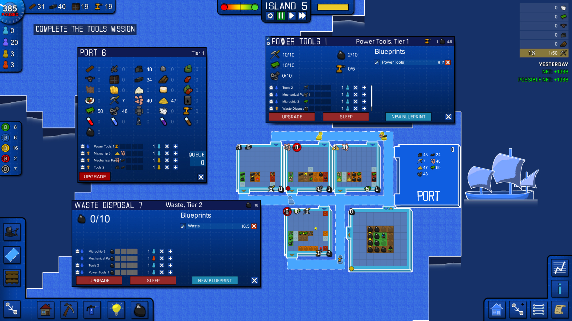 Blueprint Tycoon screenshot