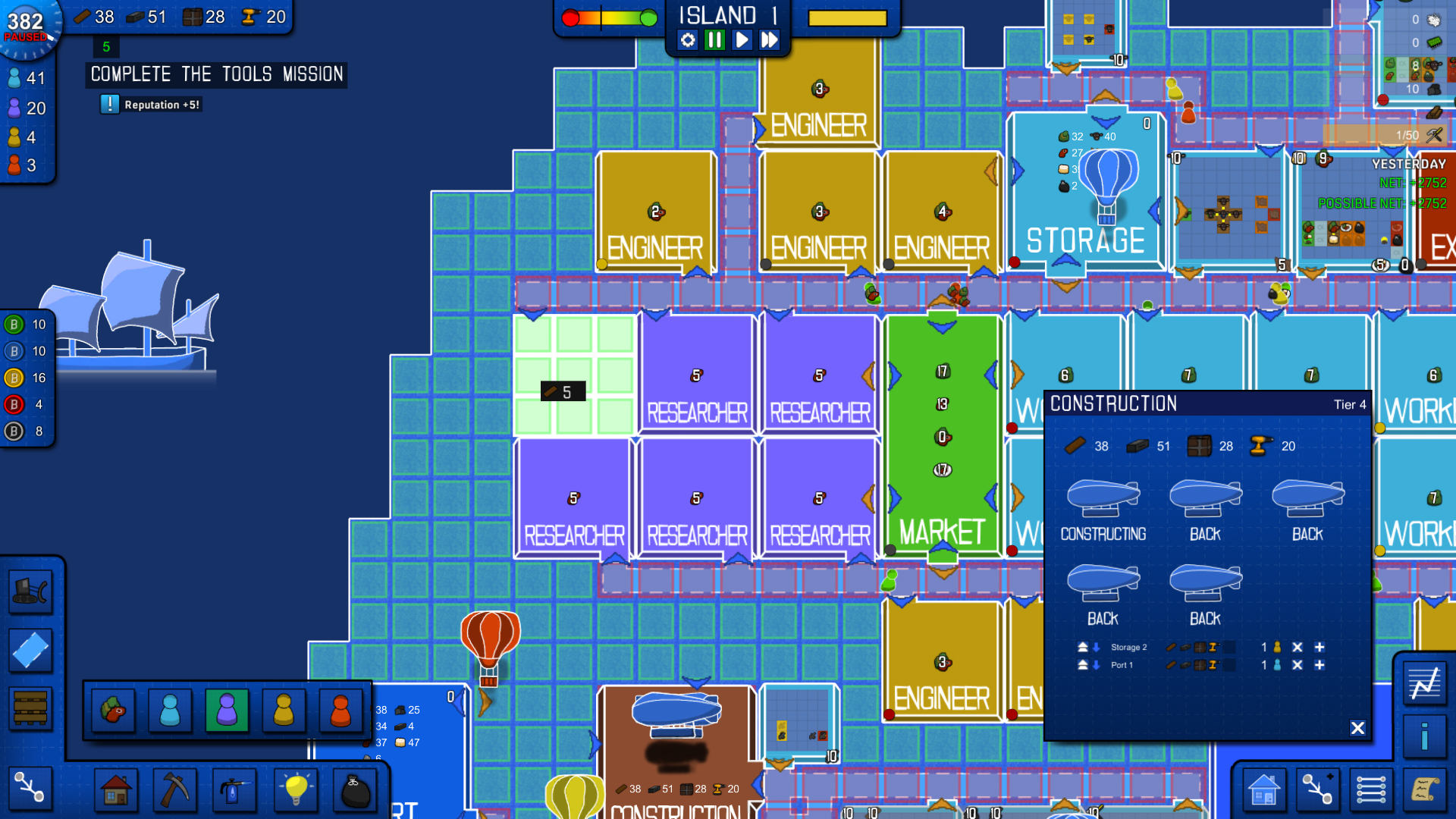 Blueprint Tycoon screenshot