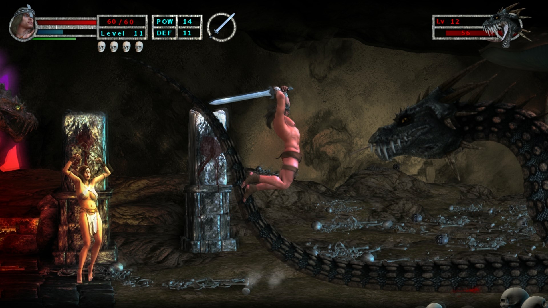 Age of Barbarian Extended Cut screenshot