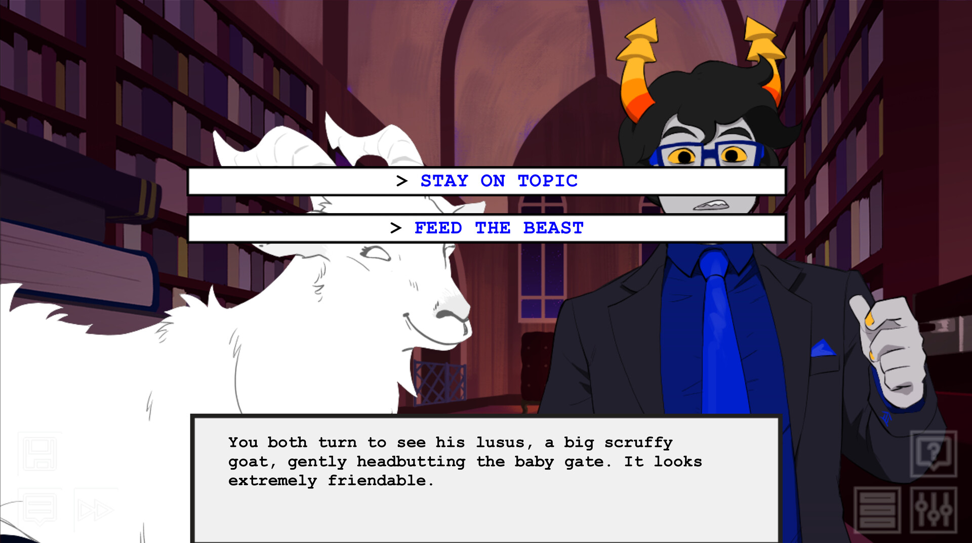 Hiveswap Friendsim screenshot