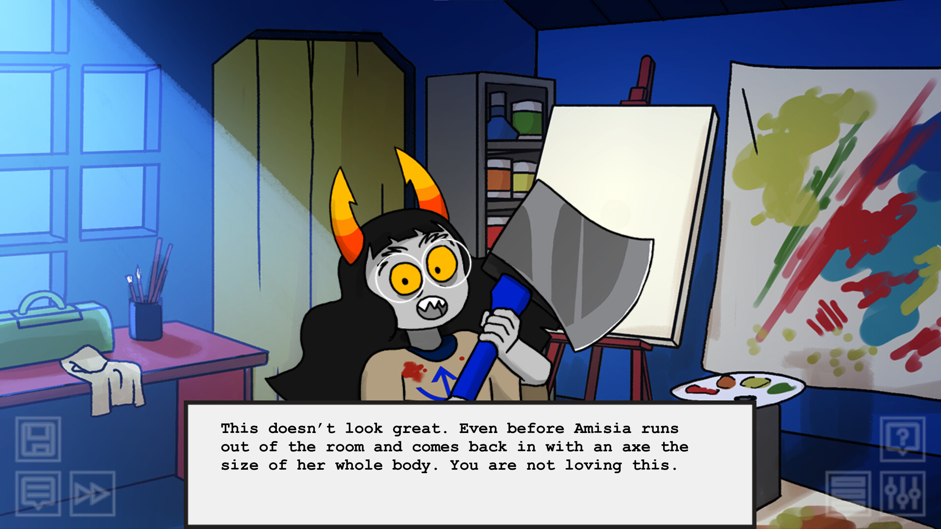 Hiveswap Friendsim screenshot