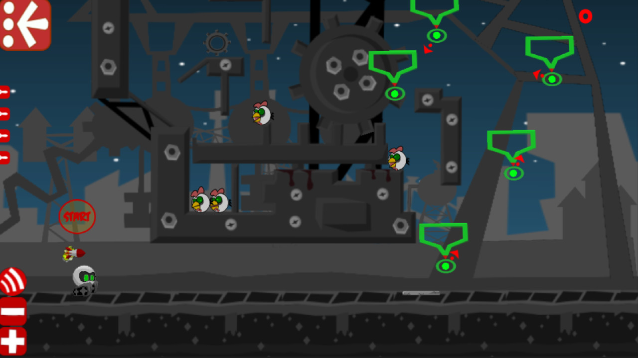 Robot vs Birds Zombies screenshot