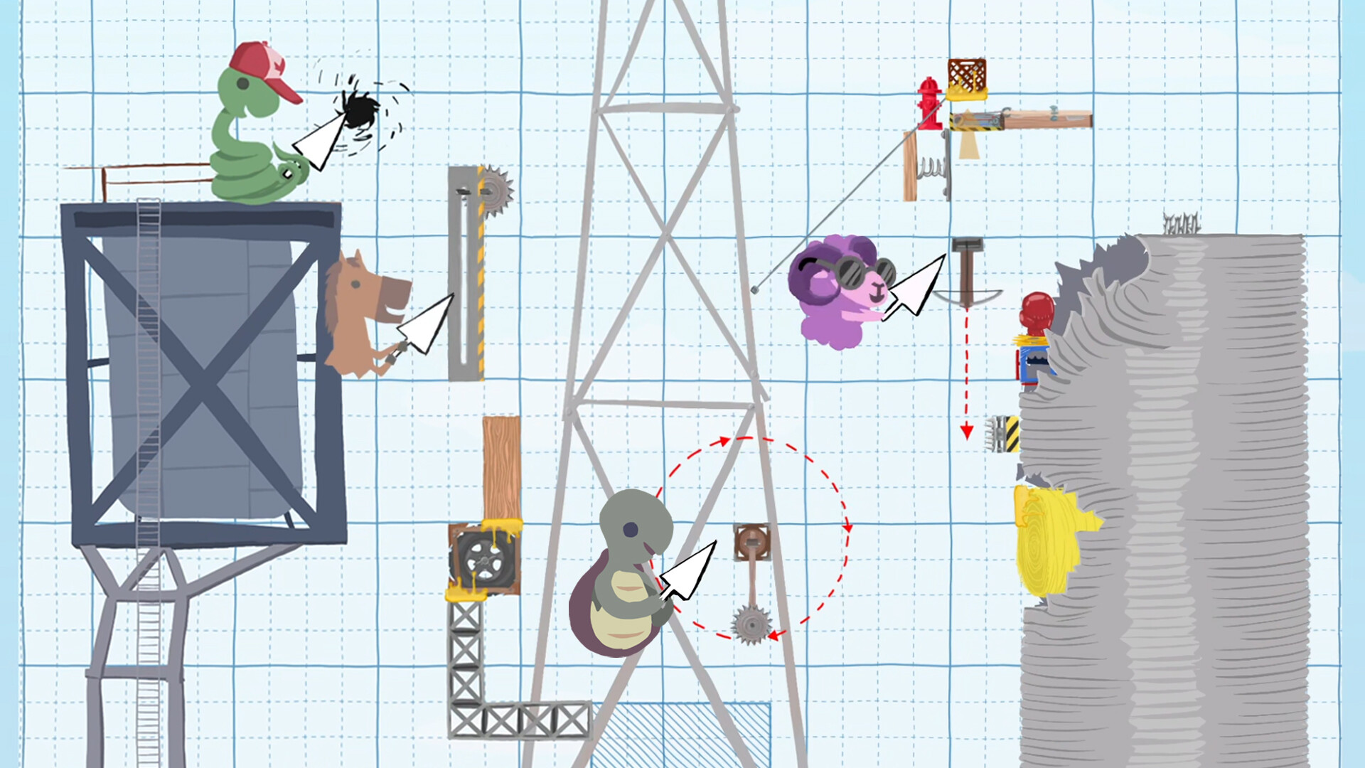 Ultimate Chicken Horse screenshot