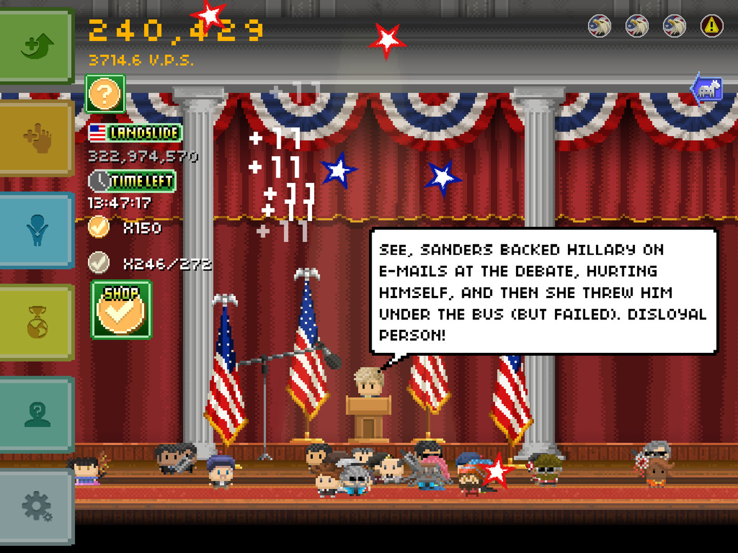 Campaign Clicker screenshot