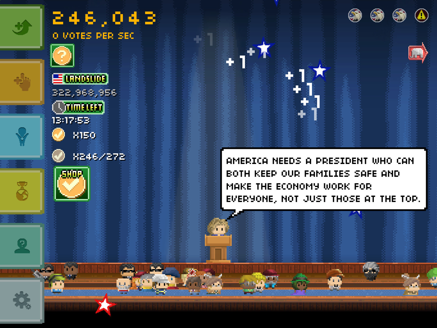Campaign Clicker screenshot