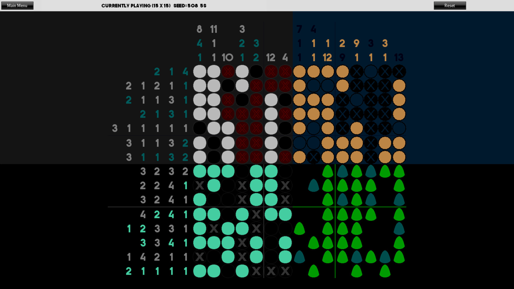 InfiniPicross screenshot