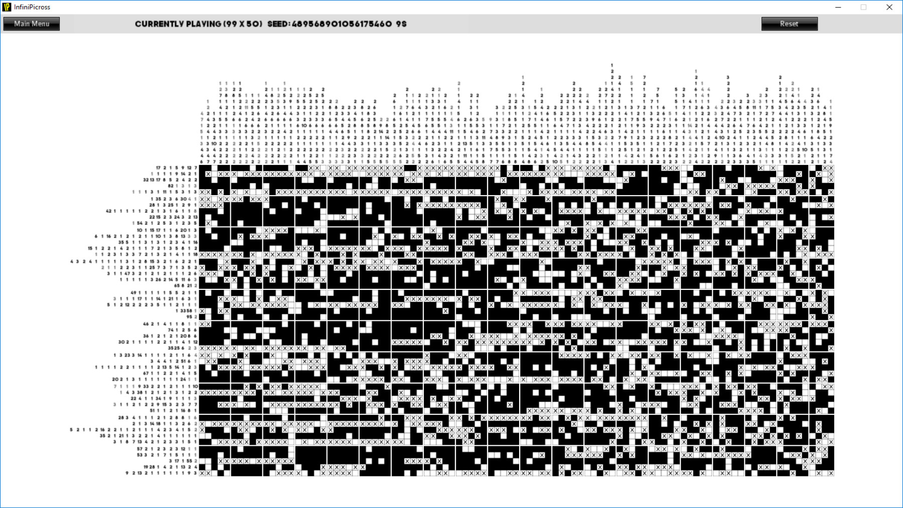 InfiniPicross screenshot