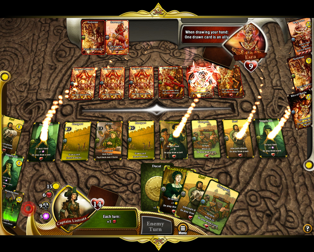 War of Omens Card Game screenshot