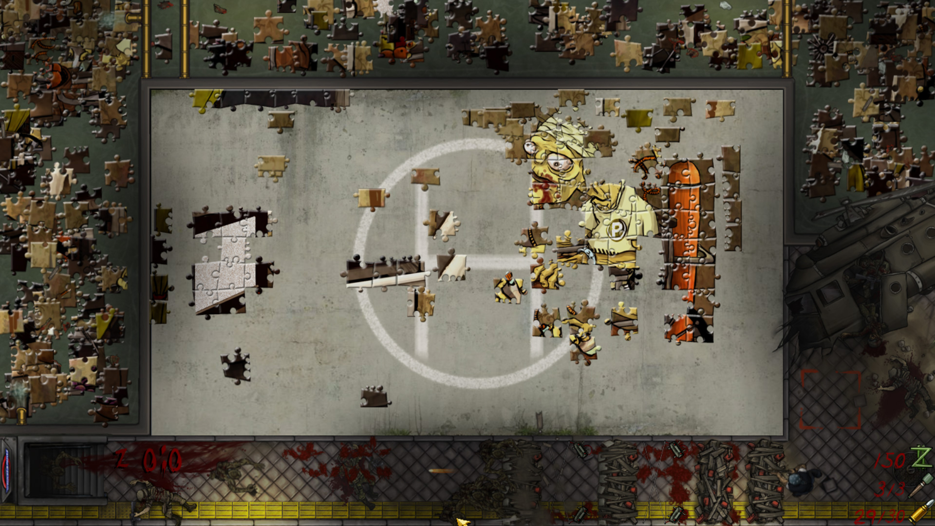 Pixel Puzzles: UndeadZ screenshot