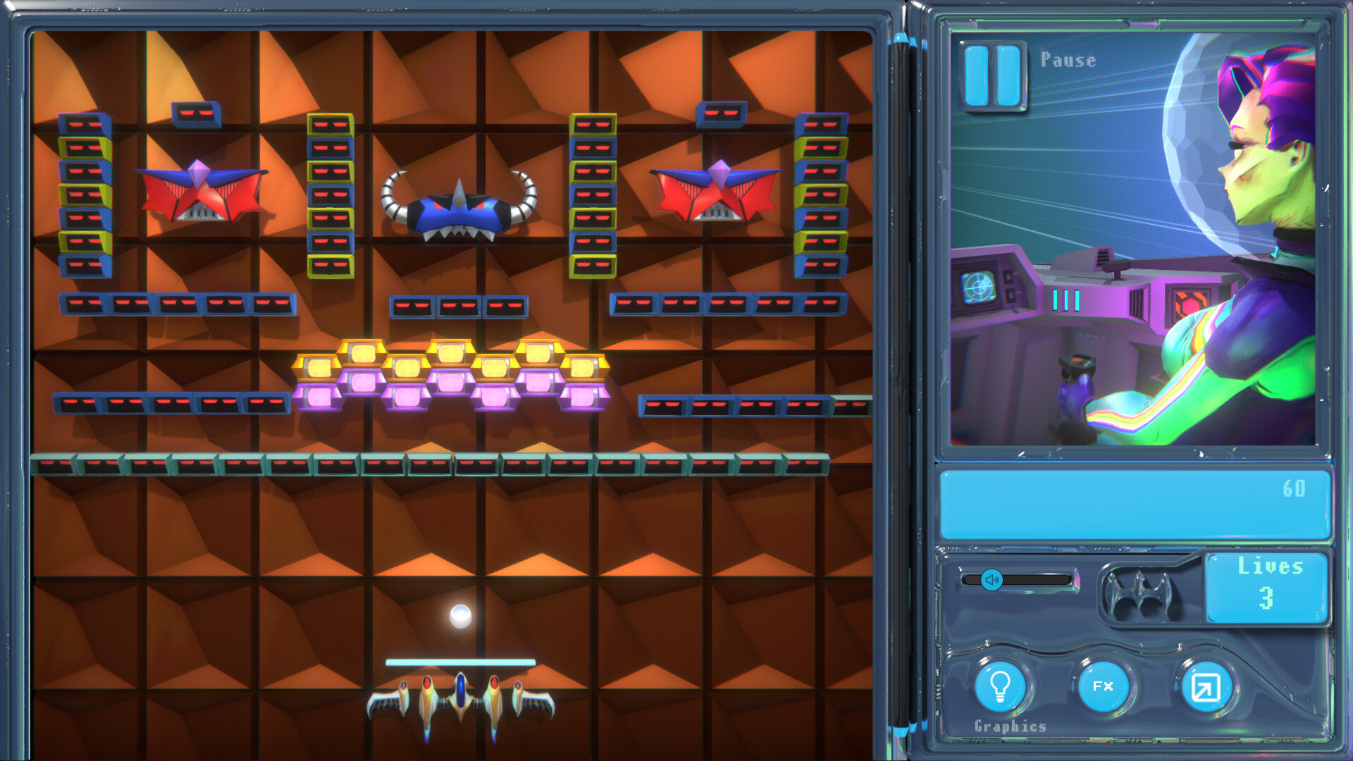 Violet Bricks screenshot